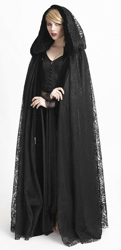 Women'S Fashion Layering - Halloween Witch Costume Double Layered Black