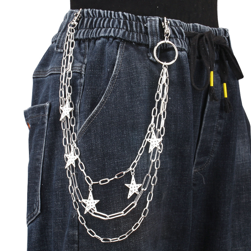 Women'S Fashion Layering - Fashionable Punk Rock Star Waist Chain