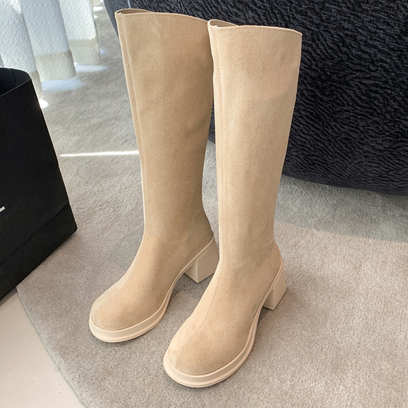 Women’s High Boots Suede High  - Women'S Fashion Winter 2025 review and price
