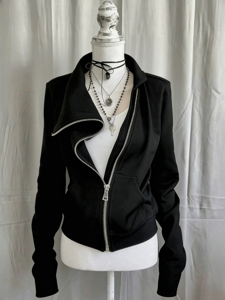 Grey Faux Fur Wool Double Zipp - Women'S Fashion Zip Hoodie review and price