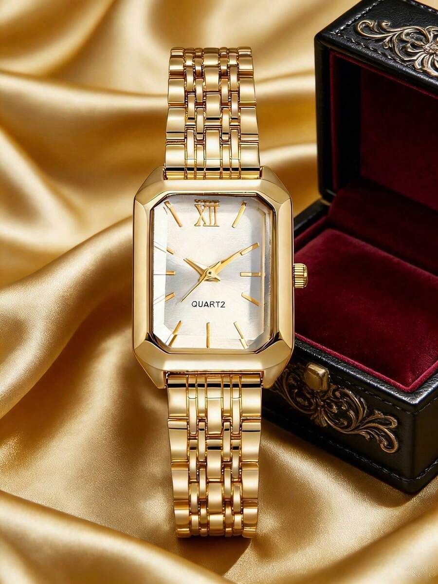 Womens Square Case Quartz Watc - Fashion Women Watch review and price