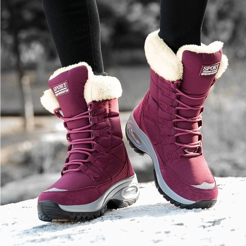 High End Women's Snow Boots Fa - Women'S Fashion Hiking Boots review and price