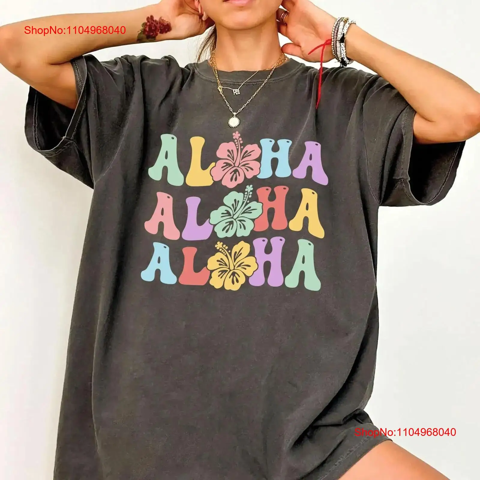 Hawaiian T Shirt Women Hawaii  - Women'S Fashion Graphic Tees review and price
