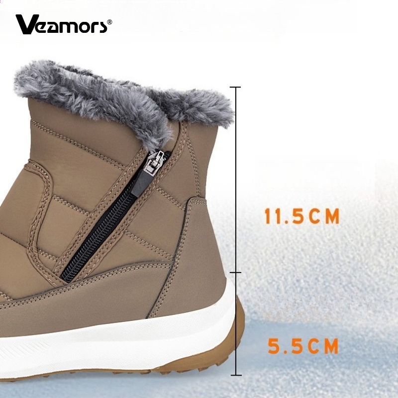 Fashion Women Snow Boots High- - Women'S Fashion Hiking Boots review and price