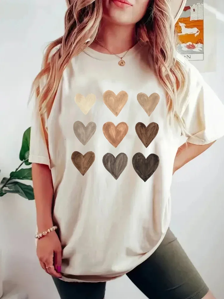 Plus Size Women Tee Heart Grap - Women'S Fashion Graphic Tees review and price