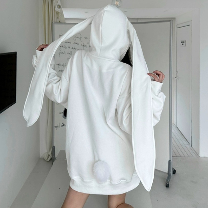 2025 Autumn Kawaii Bunny Big E - Women'S Fashion Zip Hoodie review and price