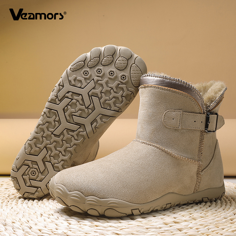 Plush Warm Women Snow Boots No - Women'S Fashion Hiking Boots review and price