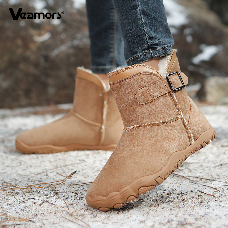 Plush Warm Women Snow Boots No - Women'S Fashion Hiking Boots review and price