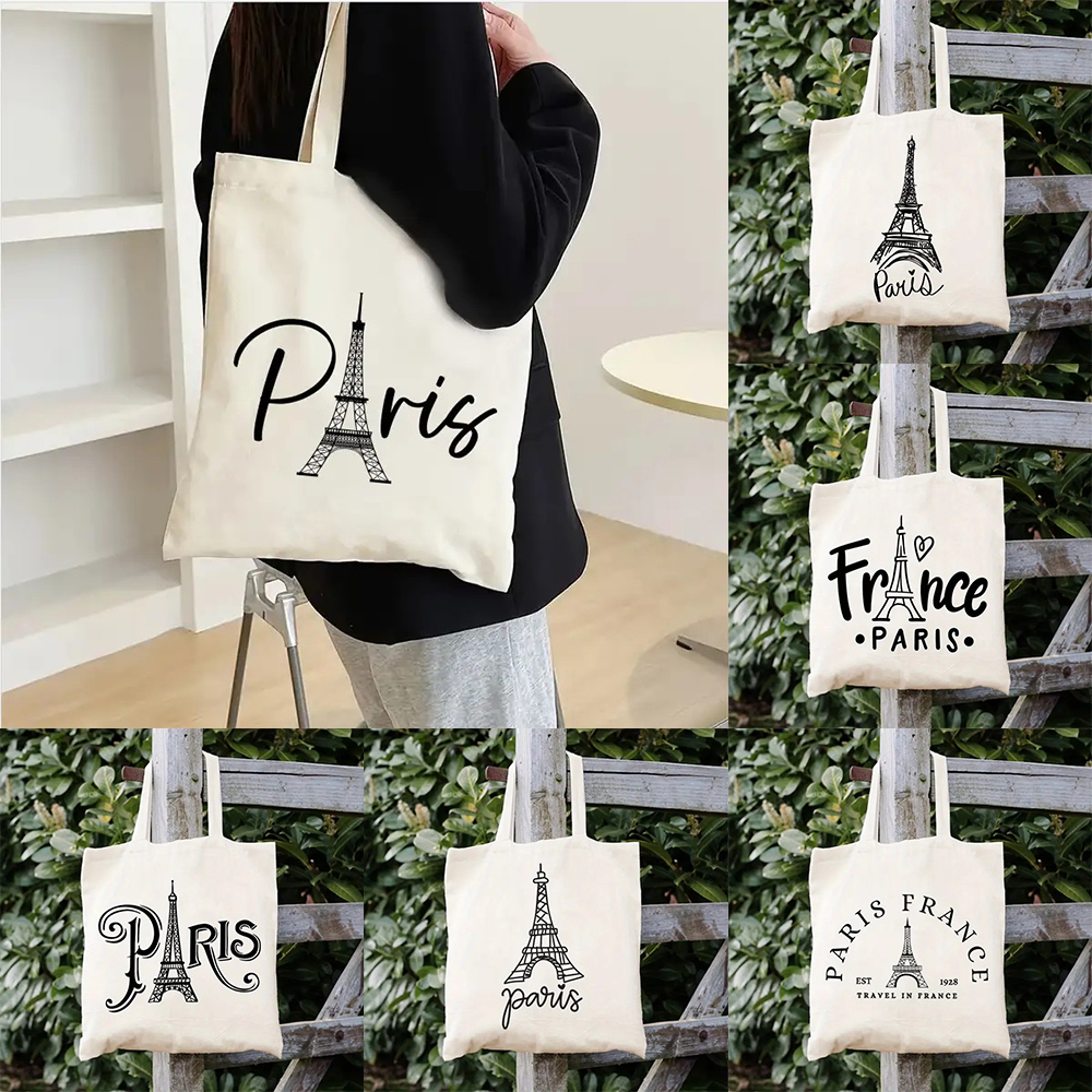 Paris France Canvas Tote Bag W - Women'S Fashion Paris review and price