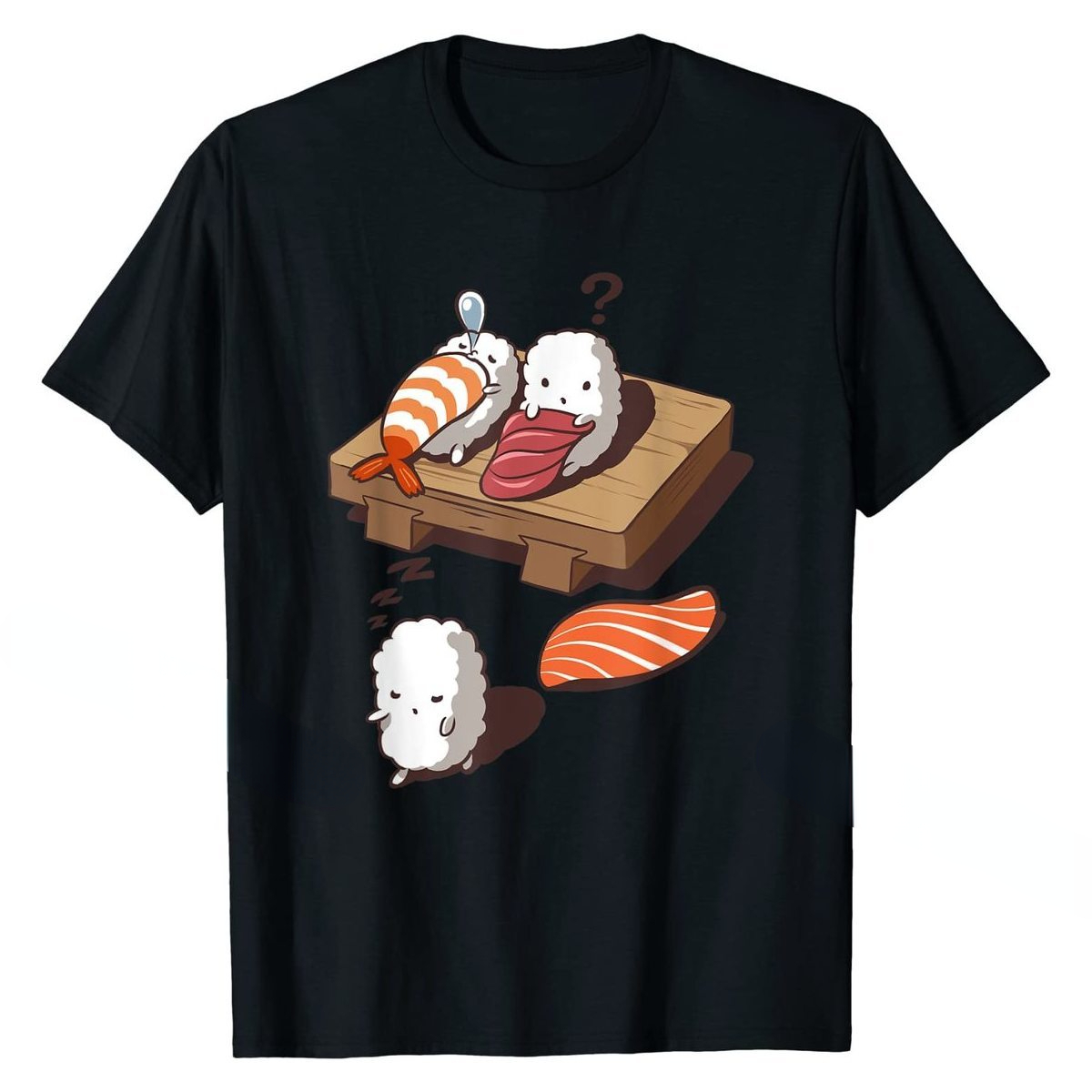 Funny Japanese Nigiri Sushi Sl - Women'S Fashion Graphic Tees review and price