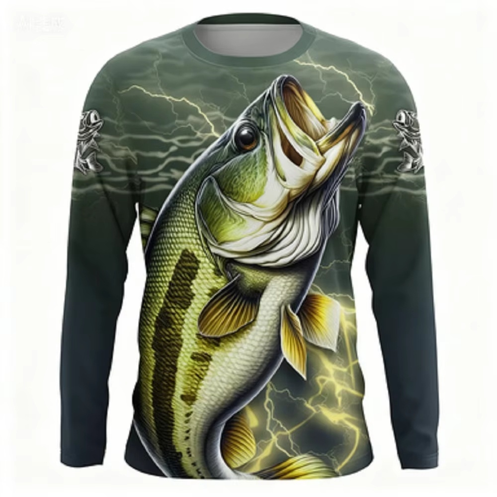 Fashionable Bass Pattern Crew  - Women'S Fashion Trends review and price