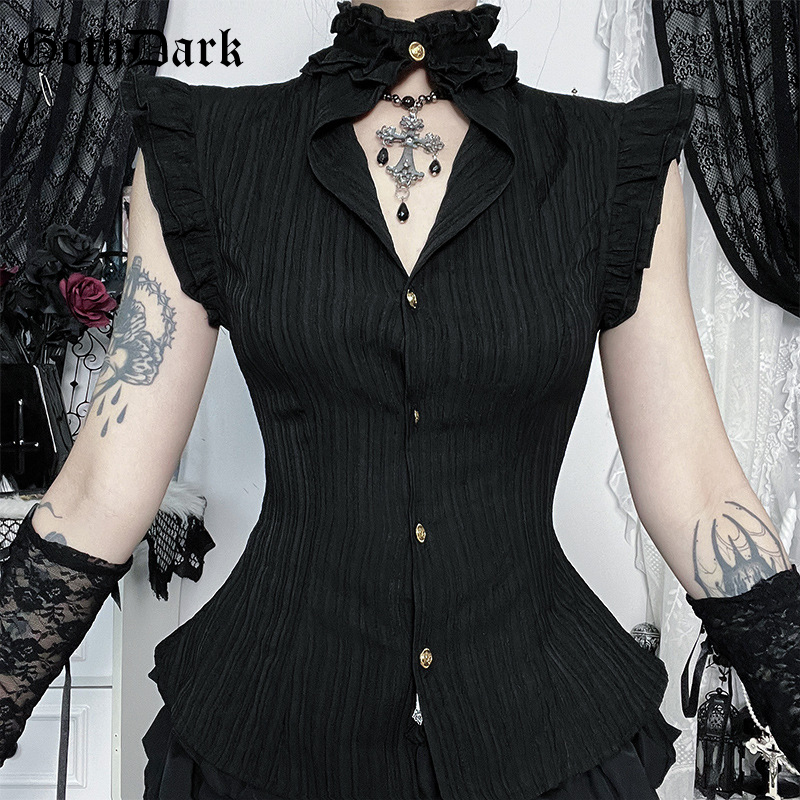 Goth Dark 90s Grunge Single Br - Women'S Fashion From The 90S review and price
