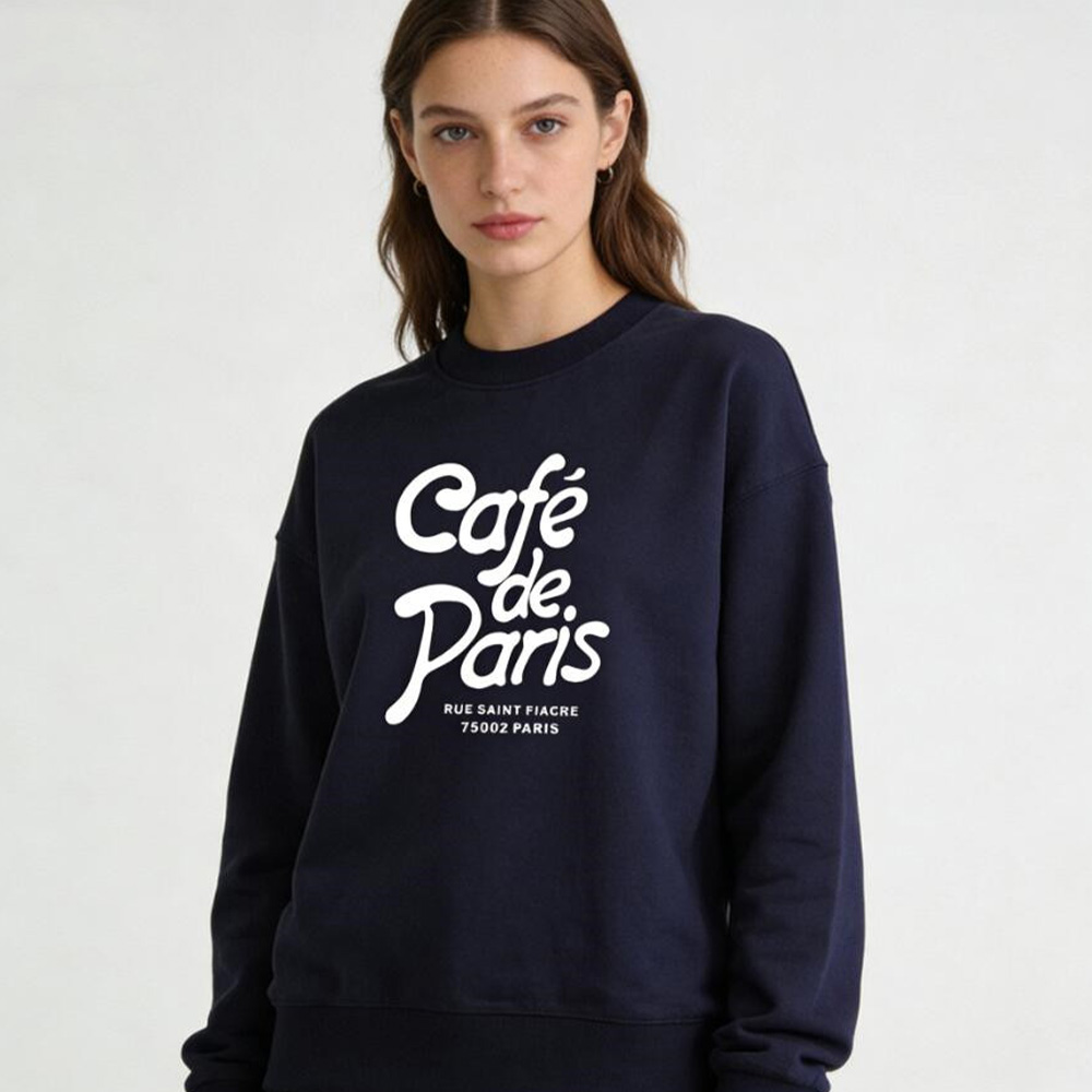Cafe de Paris Letters Printing - Women'S Fashion Paris review and price
