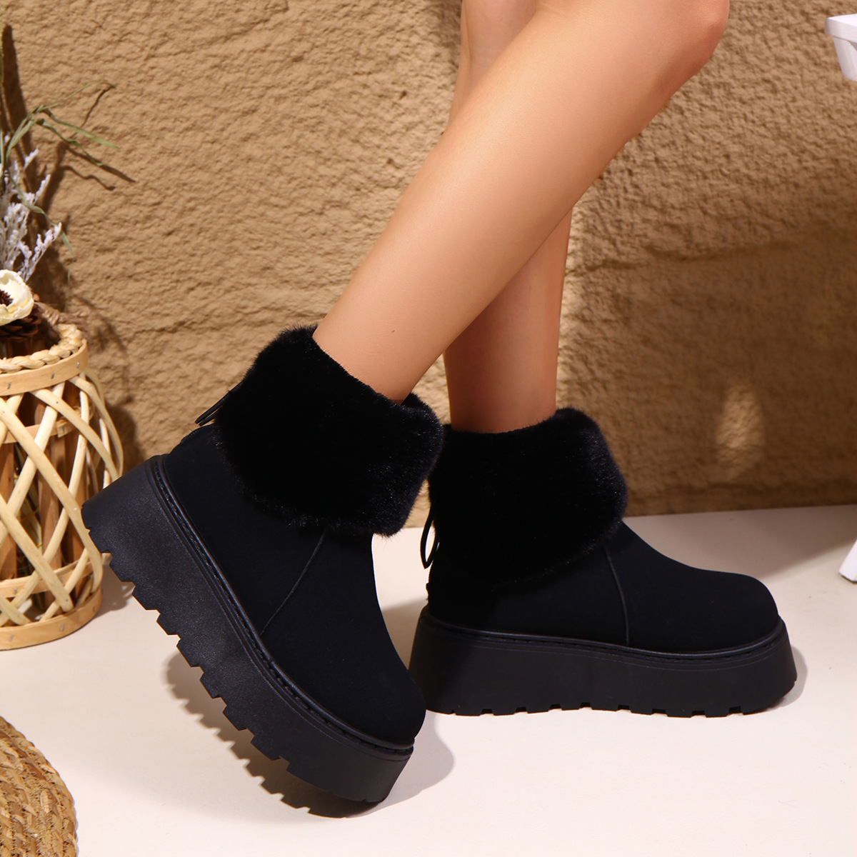 Women's Autumn Winter Plush Li - Women Fashion Online review and price
