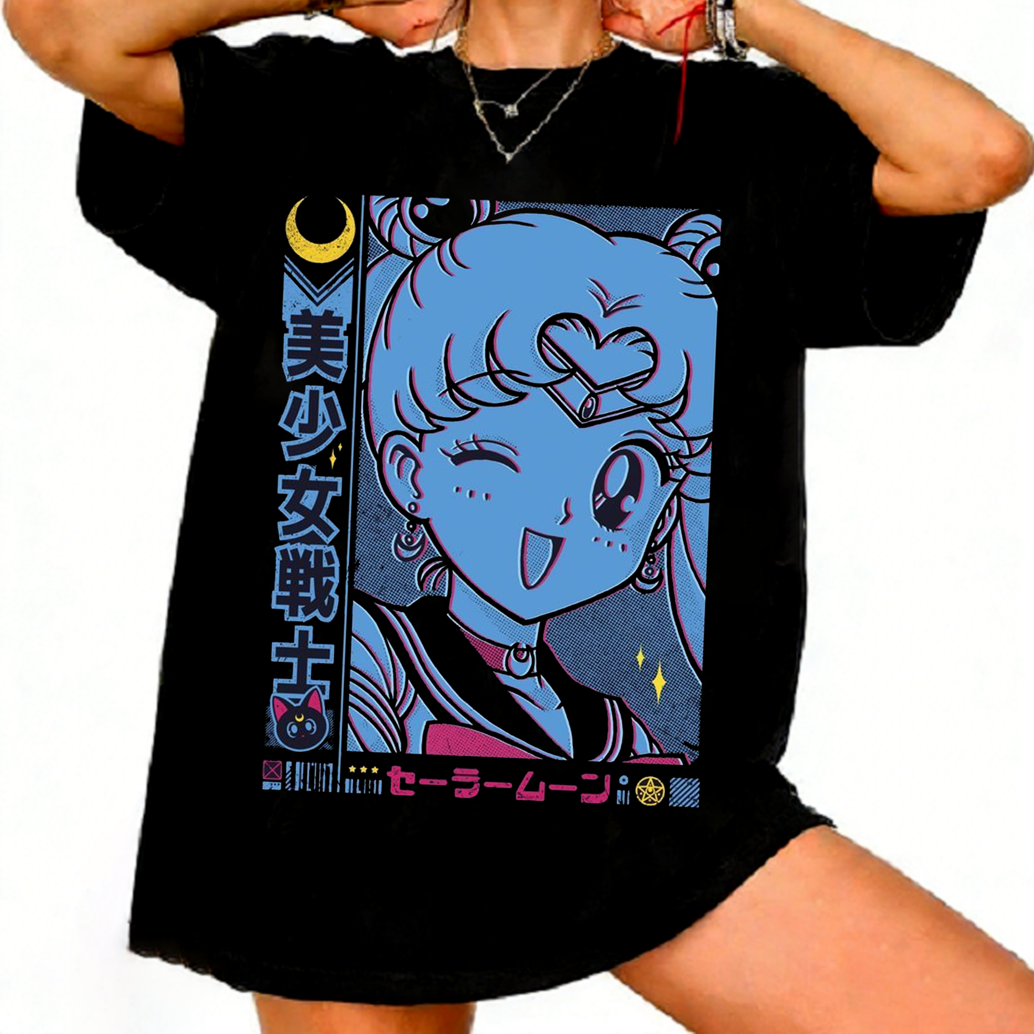 Sailor Moon Retro 90s Anime Gr - Women'S Fashion From The 90S review and price