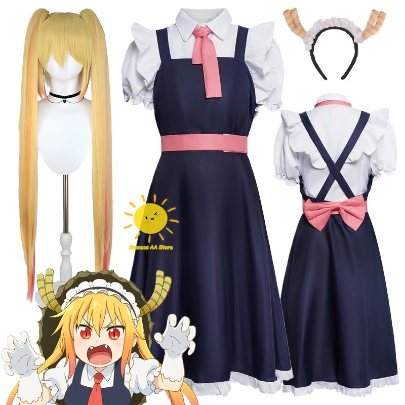 Anime Miss Kobayashi's Dragon  - Belted Shirt Dress review and price