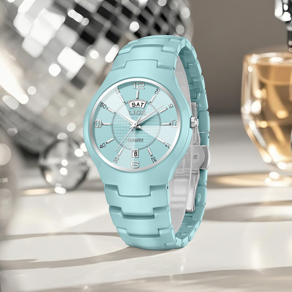 LIGE Luxury Elegant Quartz Wom - Fashion Women Watch review and price