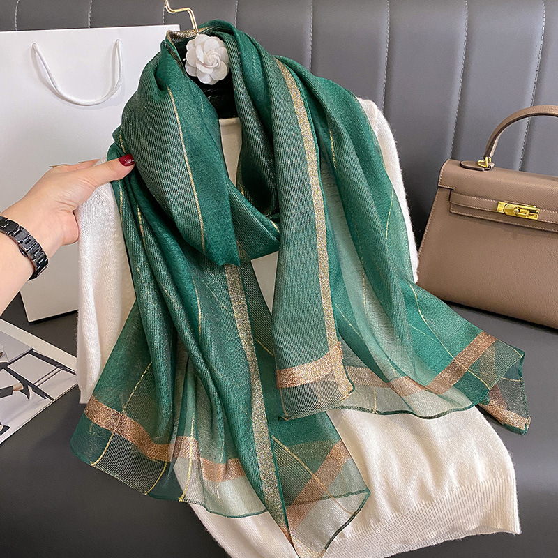 2024 Solid Silk wool scarf for - Women'S Fashion Poncho review and price