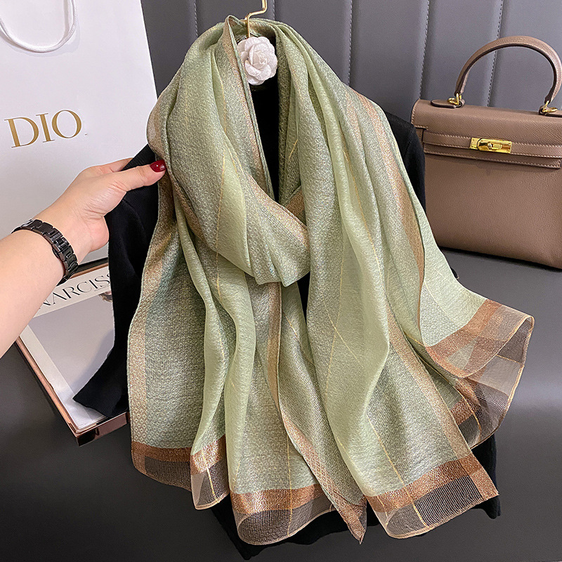 2024 Solid Silk wool scarf for - Women'S Fashion Poncho review and price