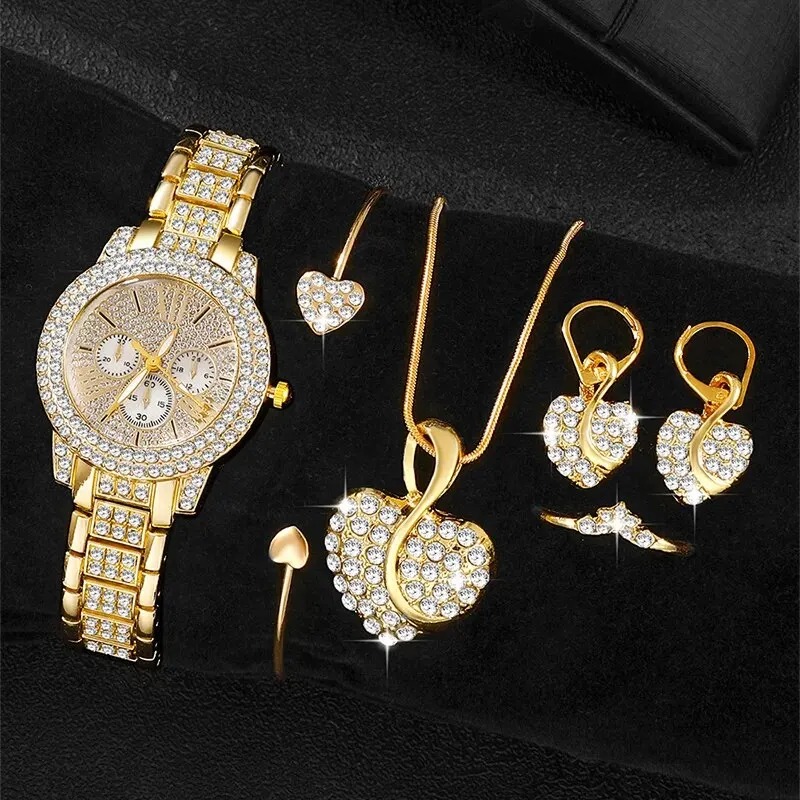 Women's Quartz Watch Gold Luxu - Fashion Women Watch review and price