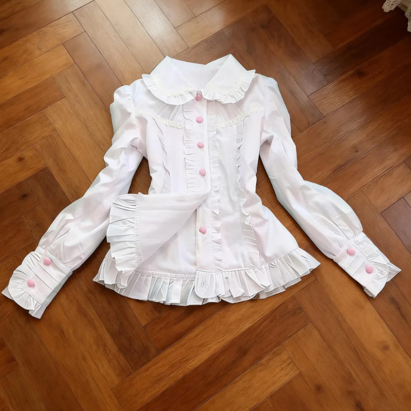 Spring Sweet Long Sleeve Doll  - Women'S Fashion Designer Clothes review and price