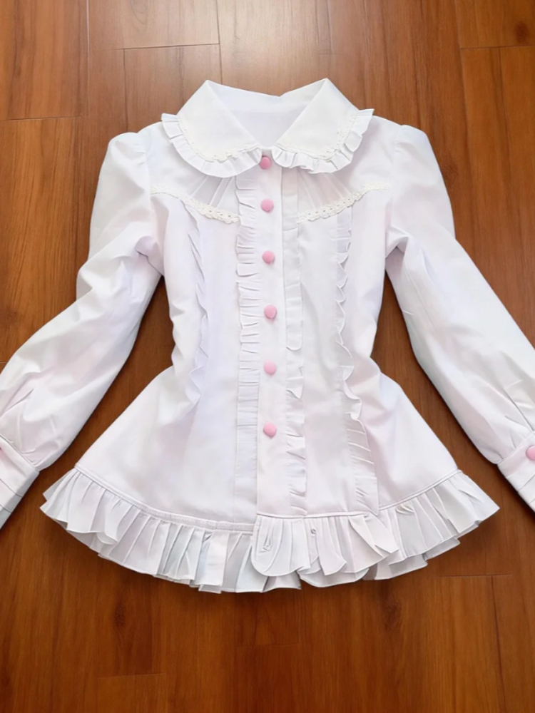 Spring Sweet Long Sleeve Doll  - Women'S Fashion Designer Clothes review and price