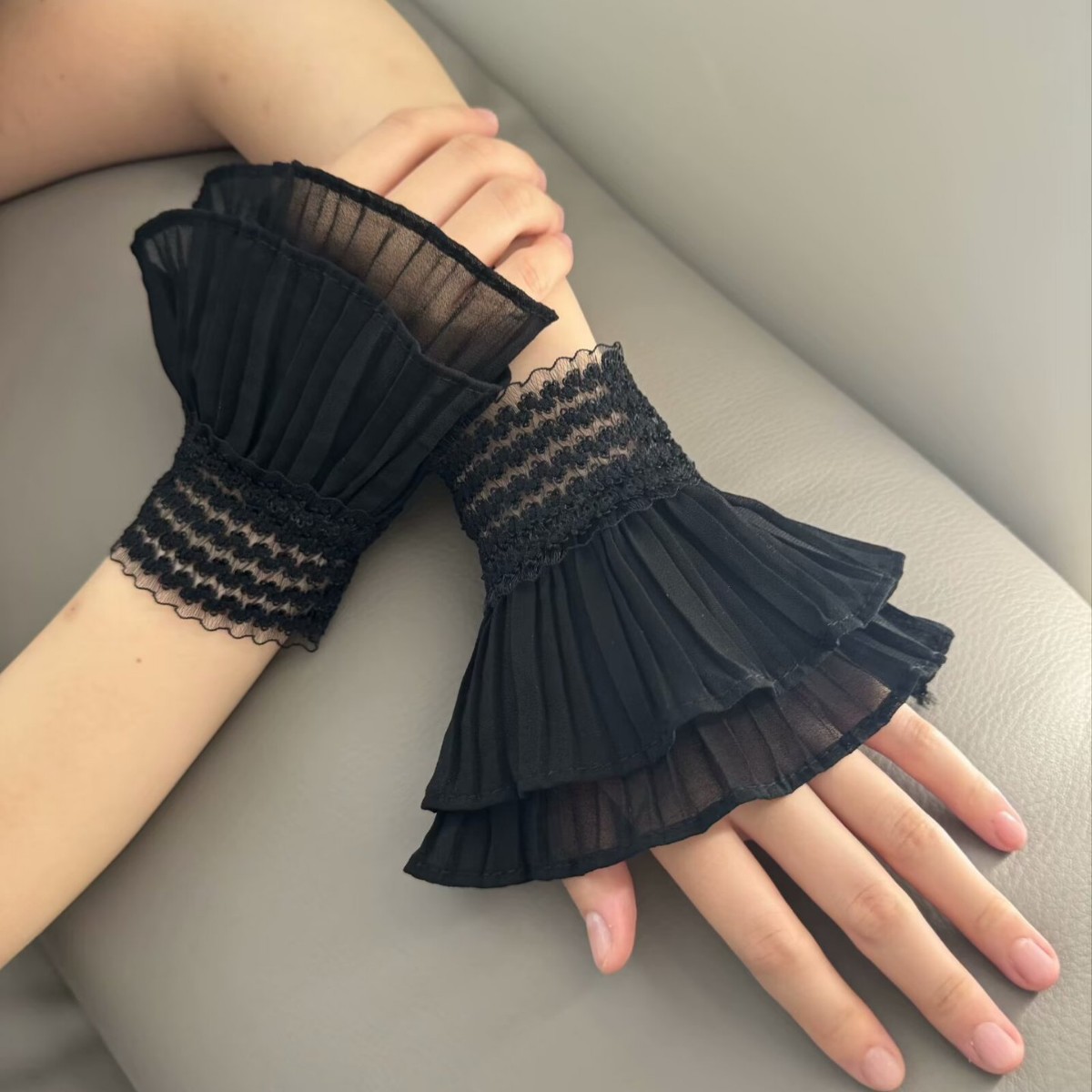 Detachable Lace Flower Mesh Fl - Women'S Fashion Layering review and price