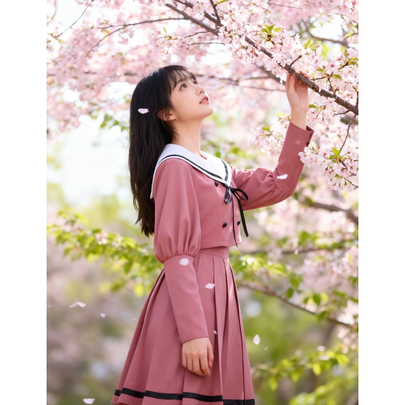 Anime The Fragrant Flower Bloo - Belted Shirt Dress review and price