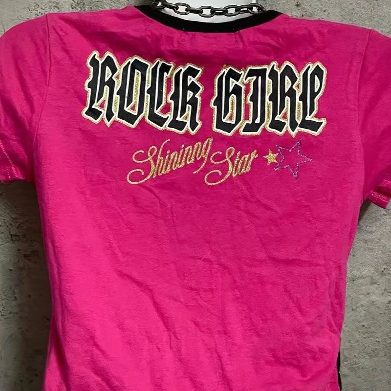 Punk Gothic T shirt Summer Wom - Women'S Fashion From The 90S review and price