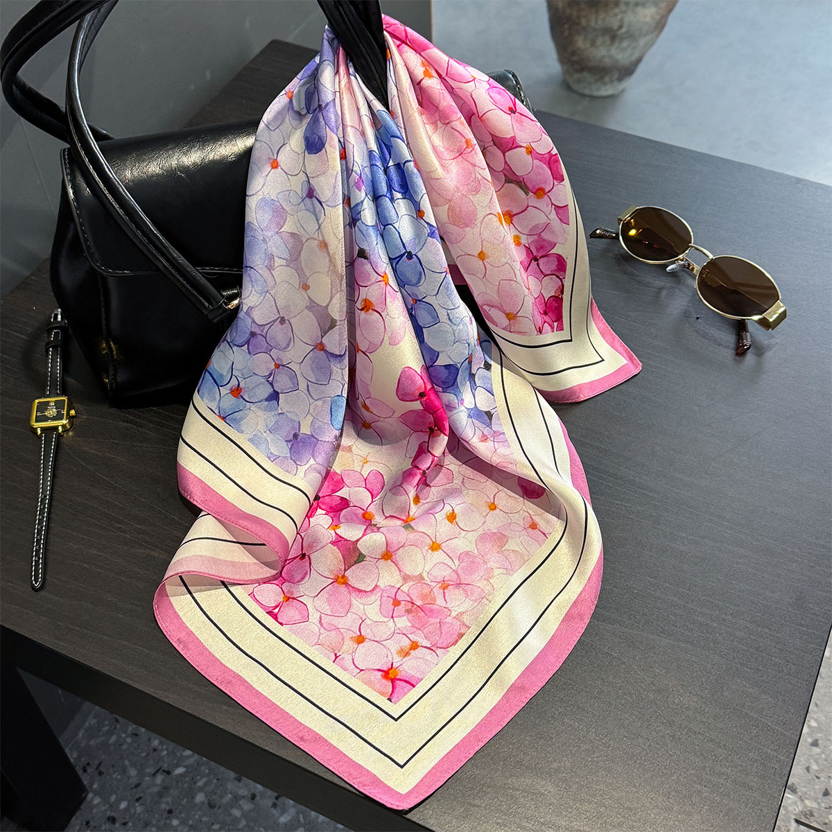 New 100% Pure Silk Scarf Fashi - Women'S Fashion Poncho review and price