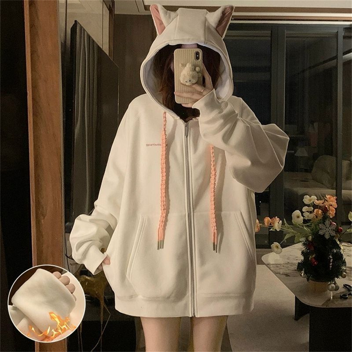 2025 Cute Girls Spring And Aut - Women'S Fashion Zip Hoodie review and price