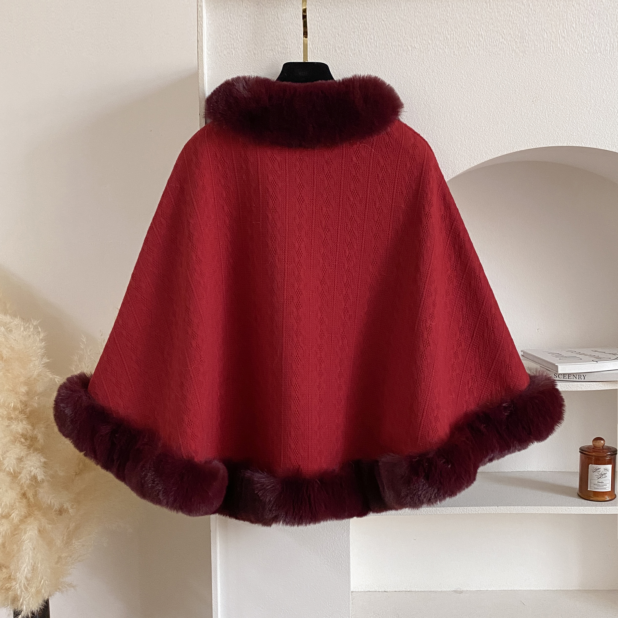 2024 New Winter Solid Poncho T - Women'S Fashion Poncho review and price