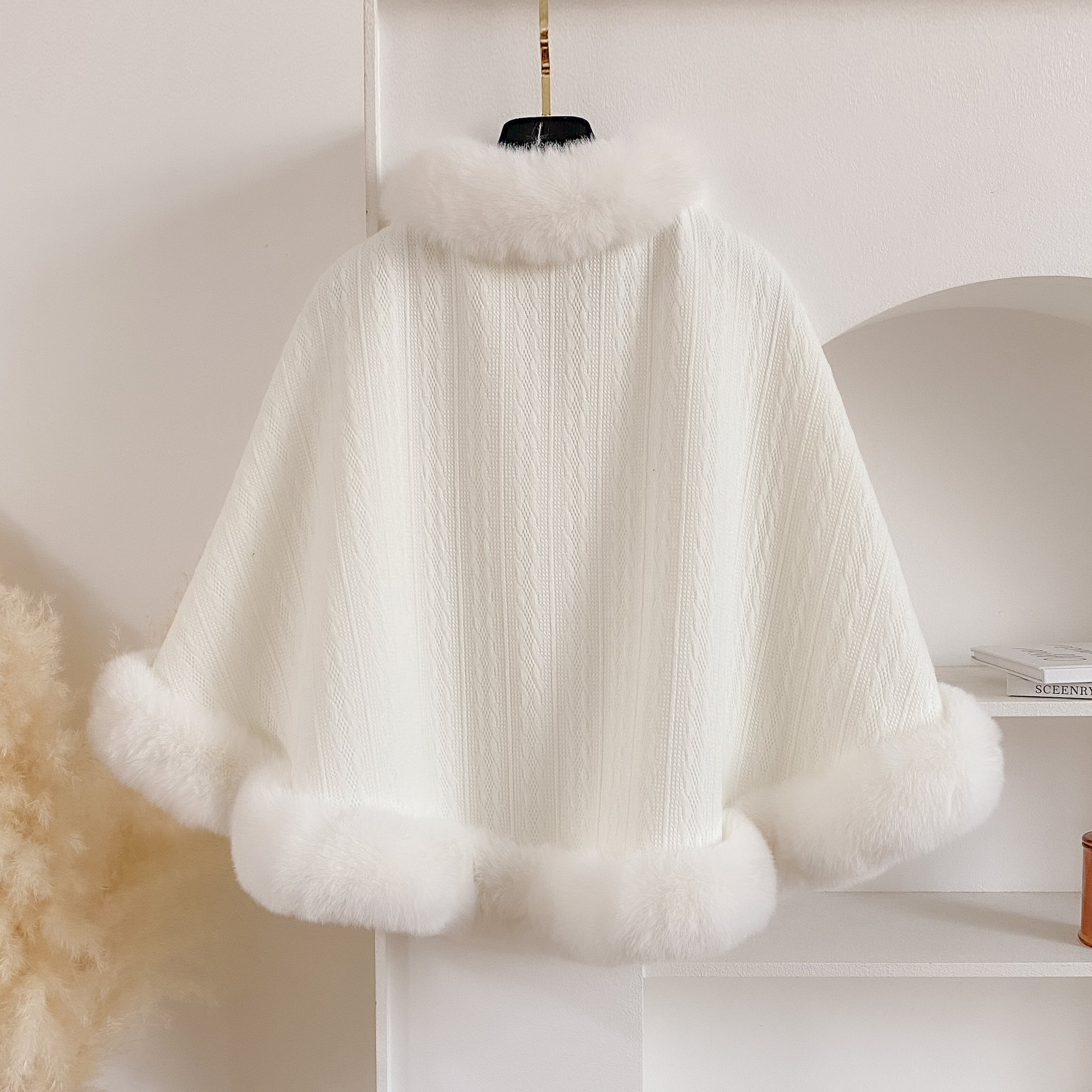 2024 New Winter Solid Poncho T - Women'S Fashion Poncho review and price