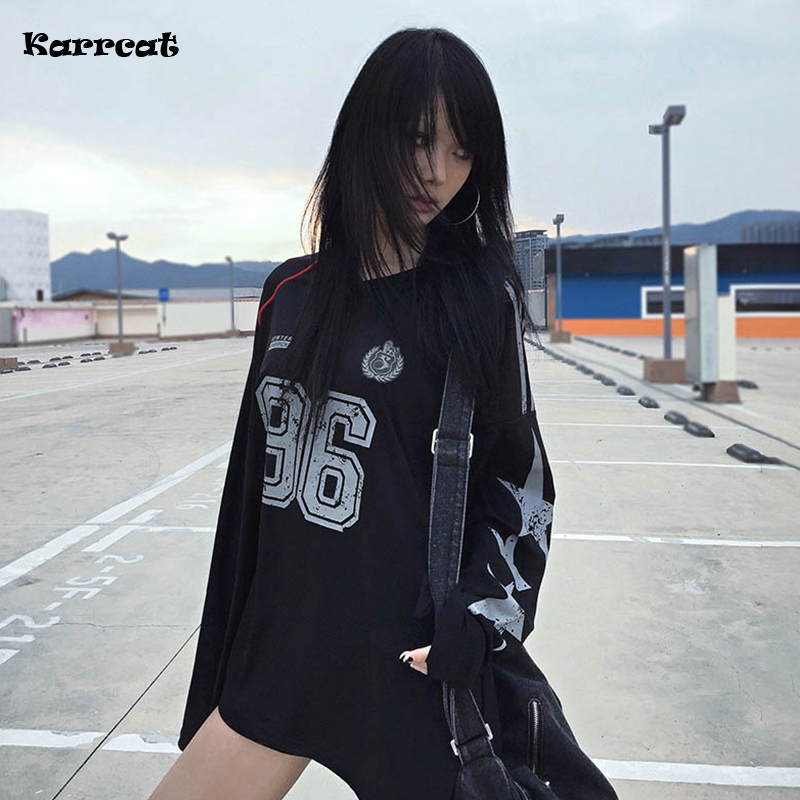 Karrcat Trashy Y2k Jersey Tops - Women'S Fashion From The 90S review and price