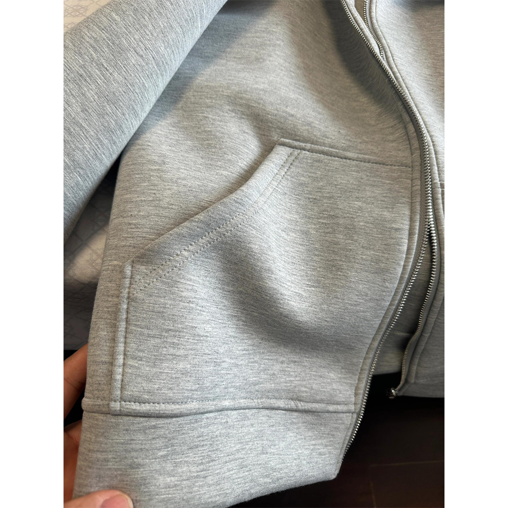 Women's Grey Hooded Coat Solid - Women'S Fashion Zip Hoodie review and price