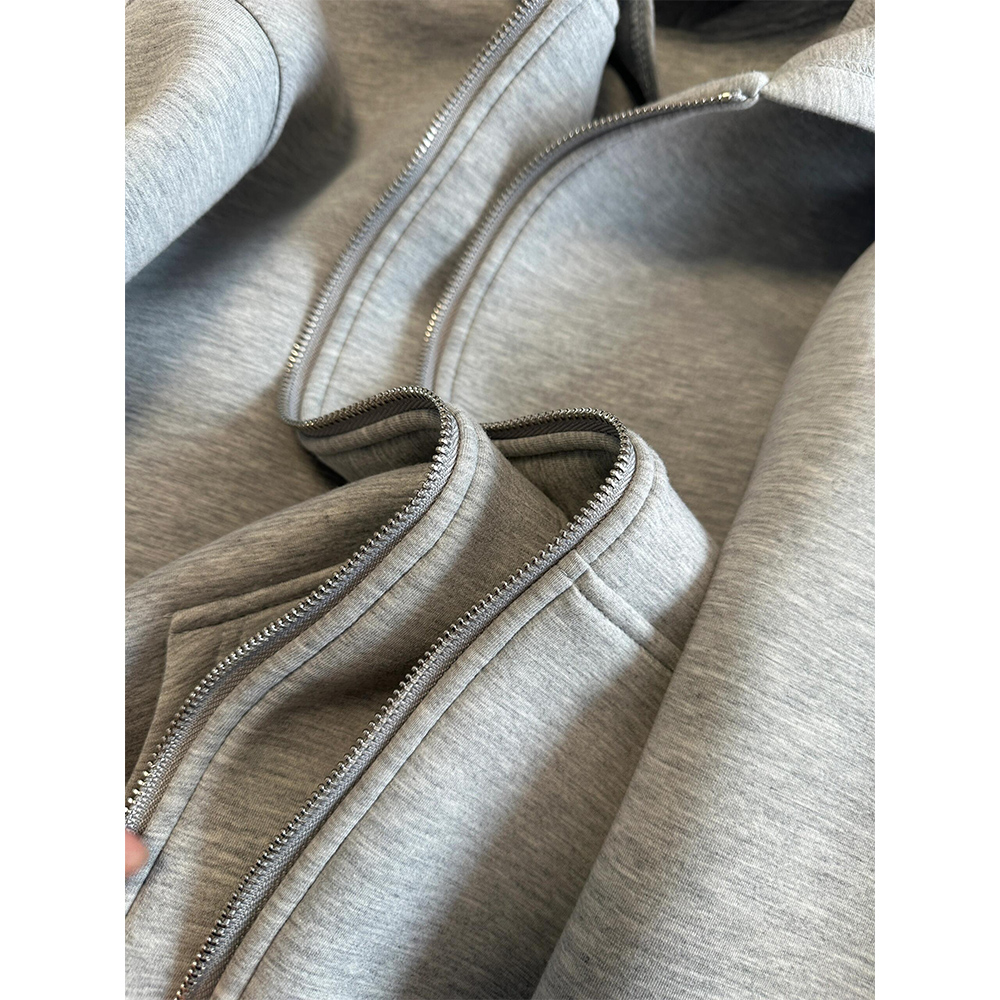 Women's Grey Hooded Coat Solid - Women'S Fashion Zip Hoodie review and price