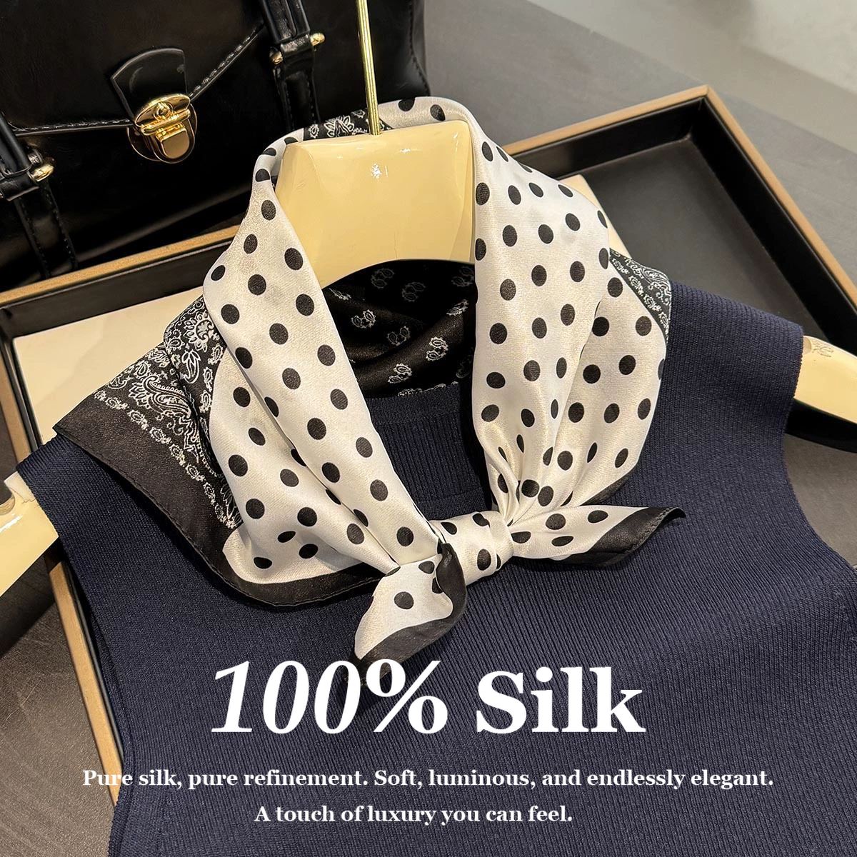 100% Real Silk Scarf Women 100 - Women'S Fashion Poncho review and price
