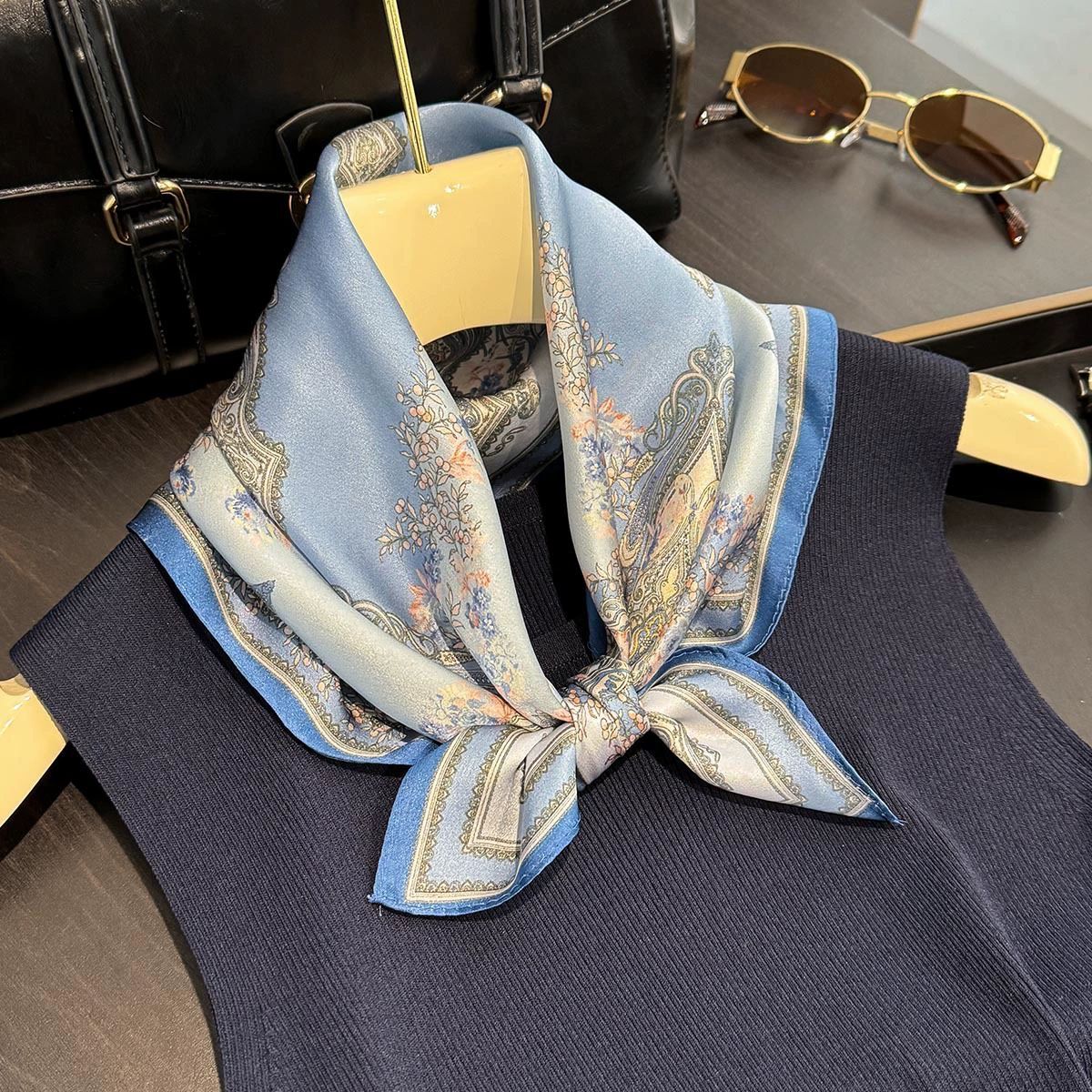100% Real Silk Scarf Women 100 - Women'S Fashion Poncho review and price