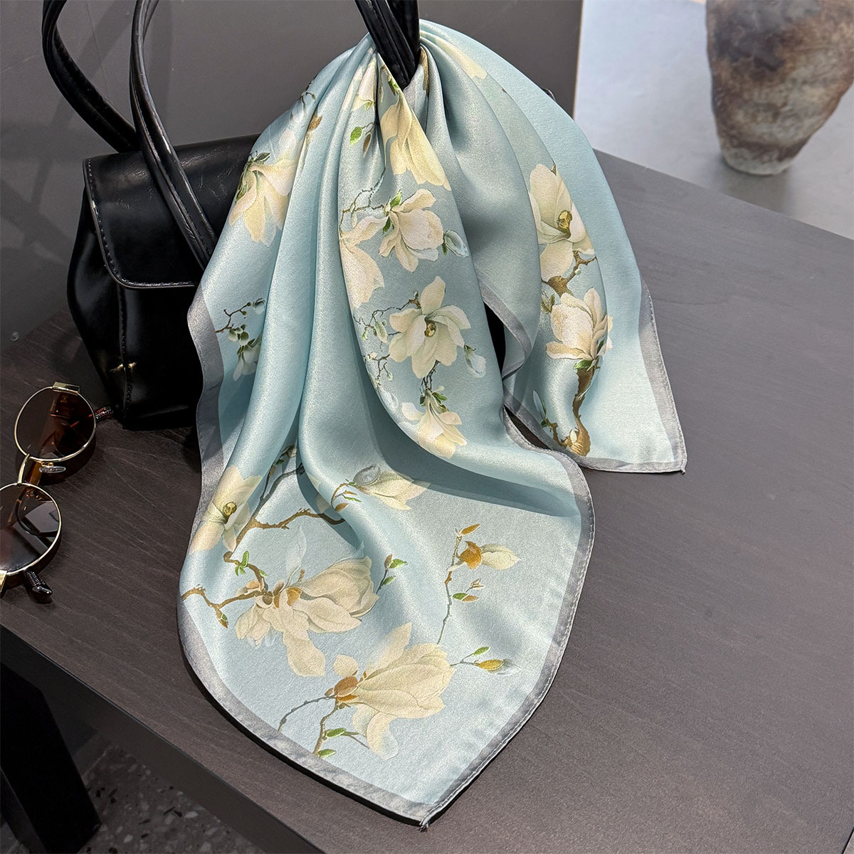 53cm Square Scarf for Women 10 - Women'S Fashion Poncho review and price