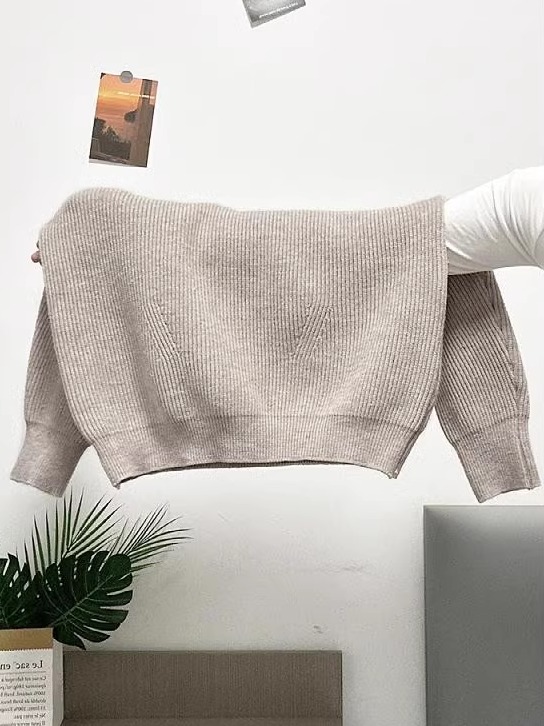 Loose Knitted Hoodie Sweatshir - Women'S Fashion Zip Hoodie review and price