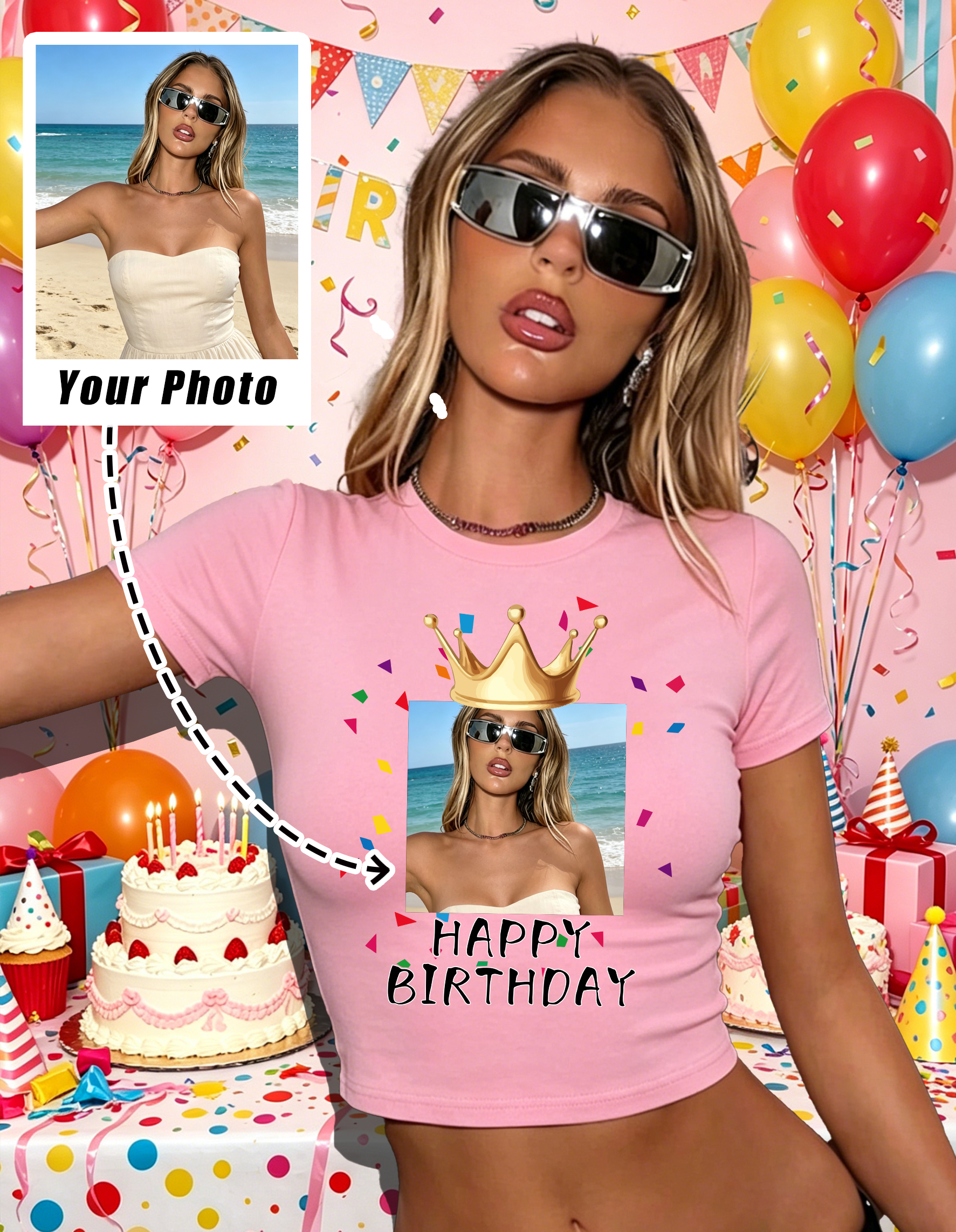 Custom Graphic Logo  Slim T Sh - Women'S Fashion Graphic Tees review and price