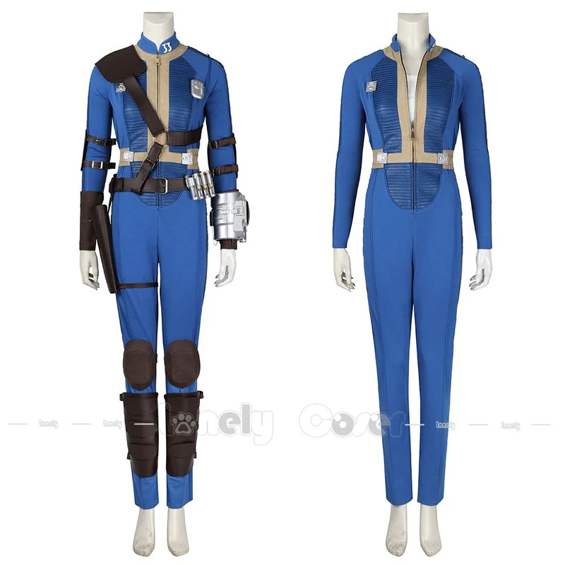 Game Fall Cos Out Lucy Cosplay - Belted Shirt Dress review and price
