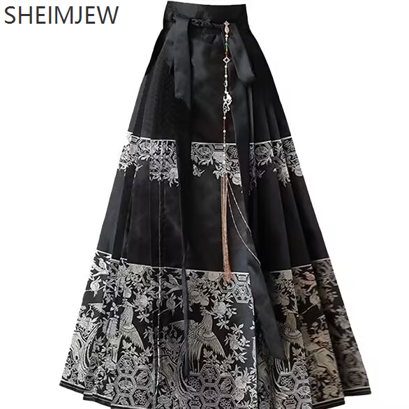 Chinese Style Horse Face Skirt - Women'S Fashion Designer Clothes review and price