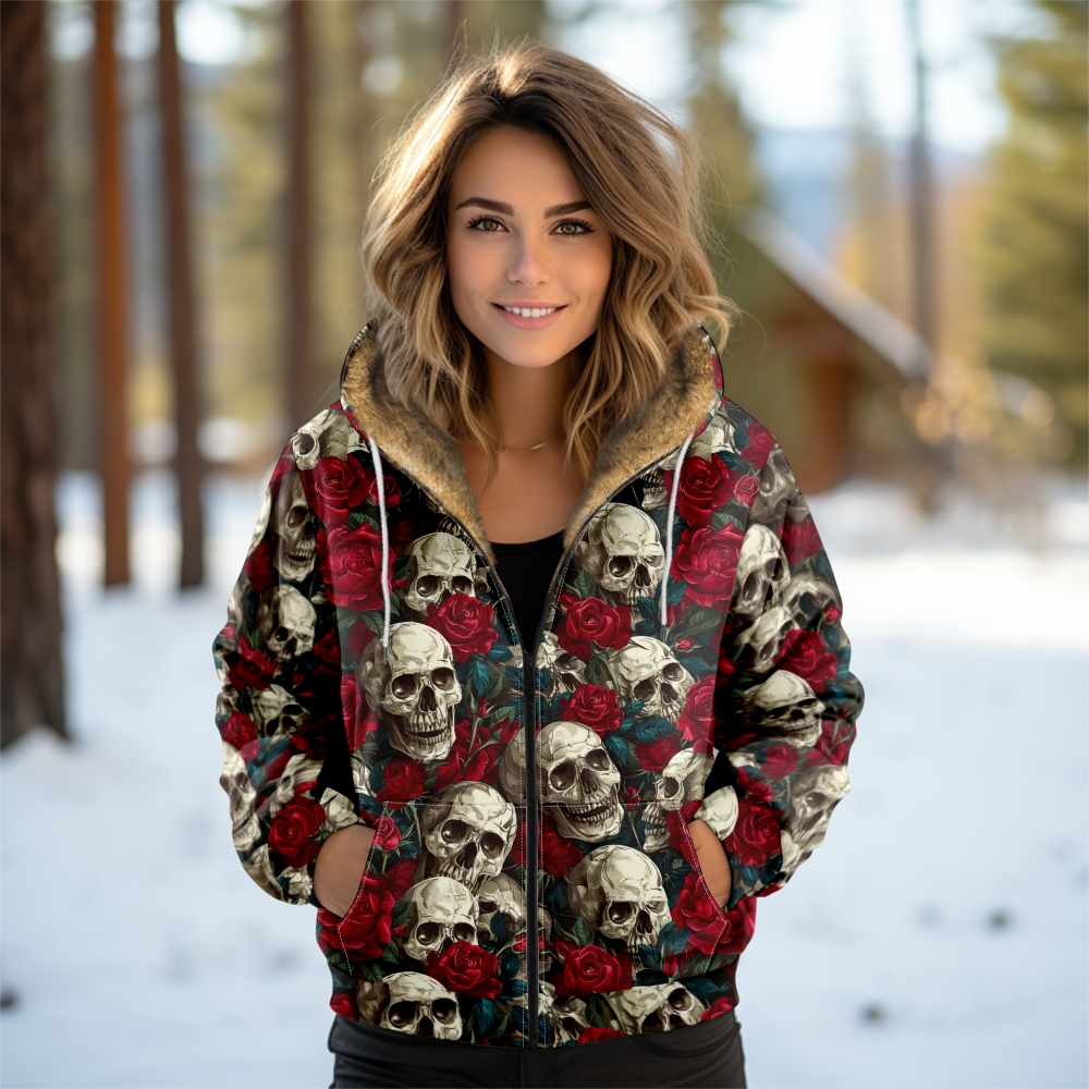 Y2K Gothic Women's Hoodie Hear - Women'S Fashion Zip Hoodie review and price